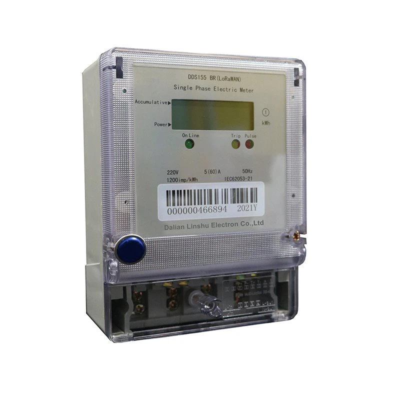 Single Phase Wall-Mounted LoRaWAN Electric Meter